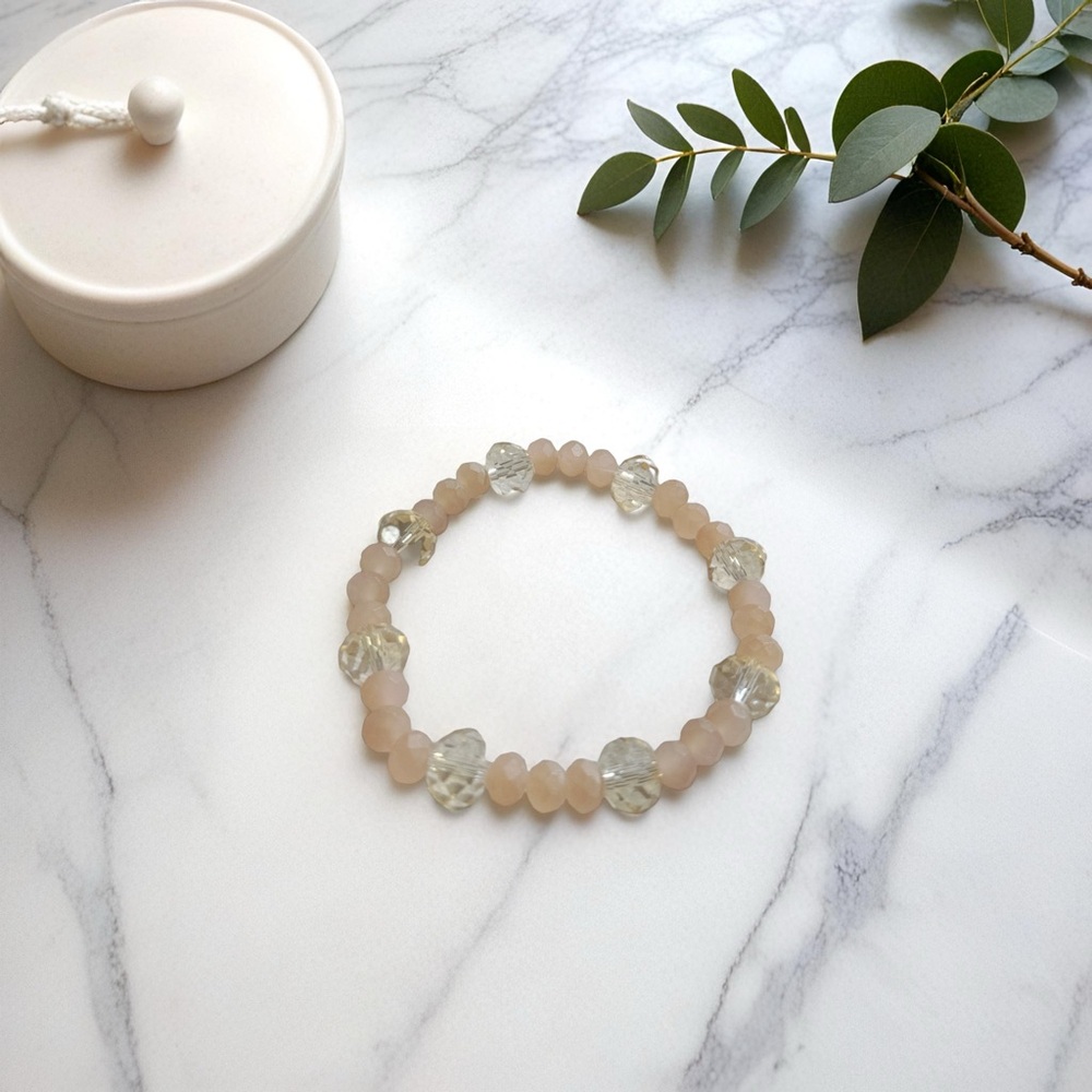 Crystal Jelly Beaded Bracelet